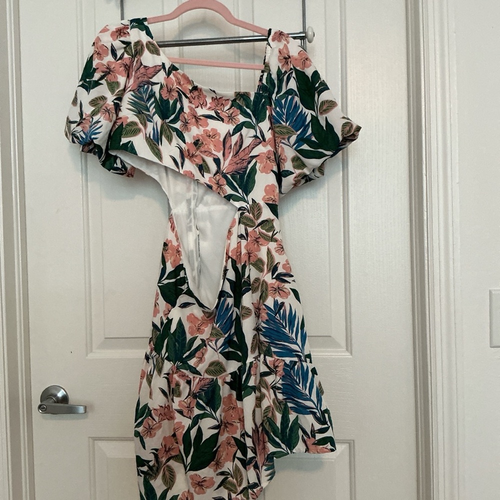 Floral Print Women's Dress